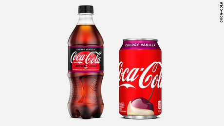 Coke Cherry Vanilla hits shelves next week. 
