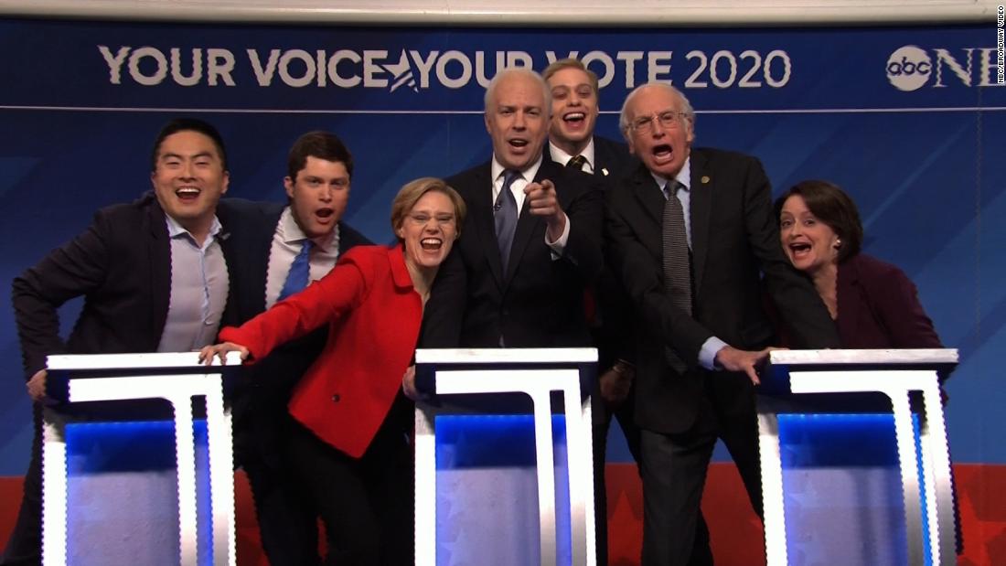 'Saturday Night Live' likens Democratic presidential candidates to J