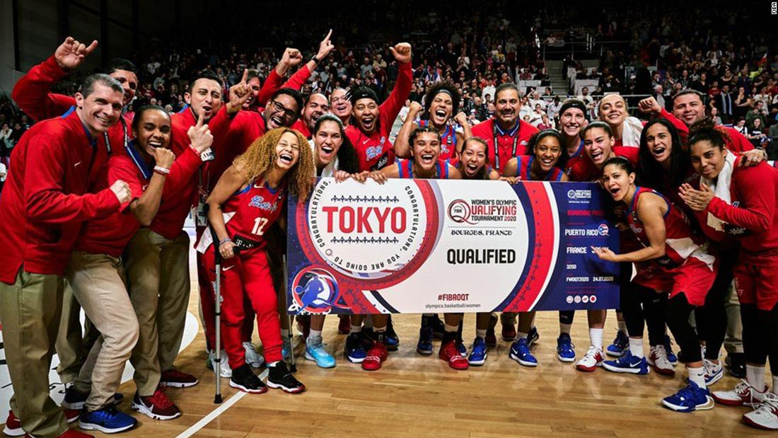 Puerto Rico's women's basketball team qualifies for the 2020