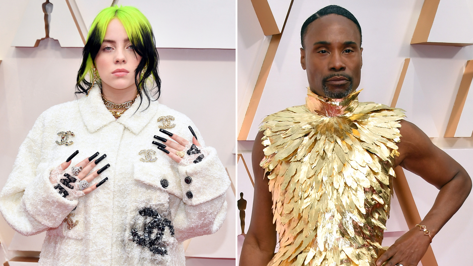 Billie Eilish and Billy Porter win the red carpet style game -- again - CNN  Style