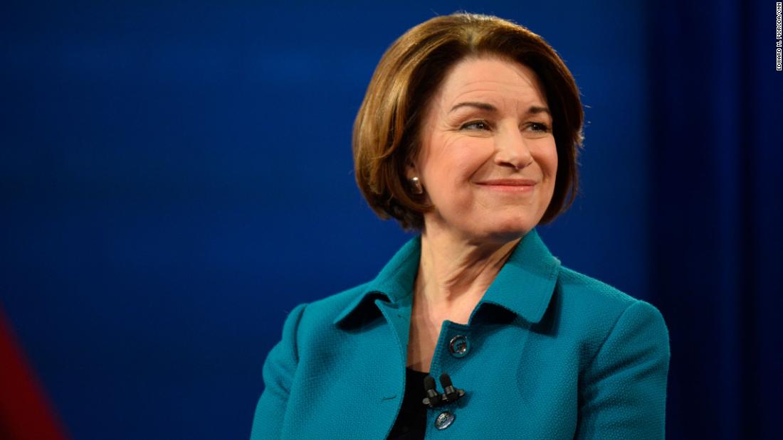 Sen Amy Klobuchar Says She Was Diagnosed And Treated For Breast Cancer This Year Cnnpolitics