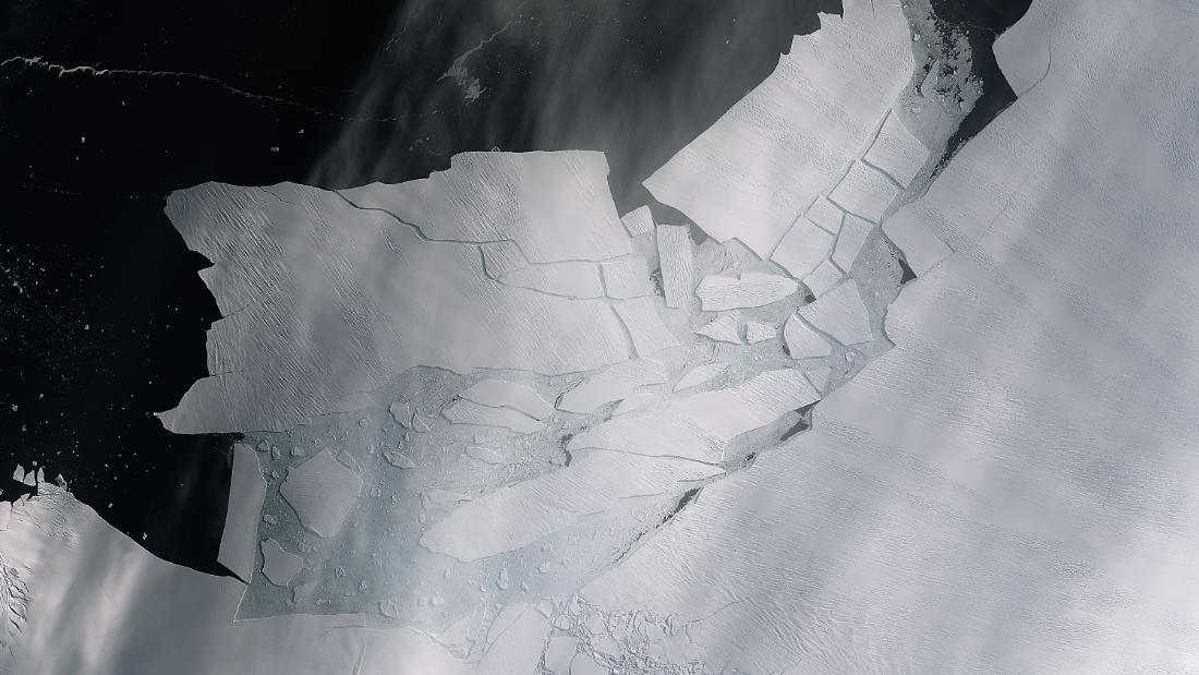 Giant Iceberg Breaks Off Antarctic Glacier - CNN Video