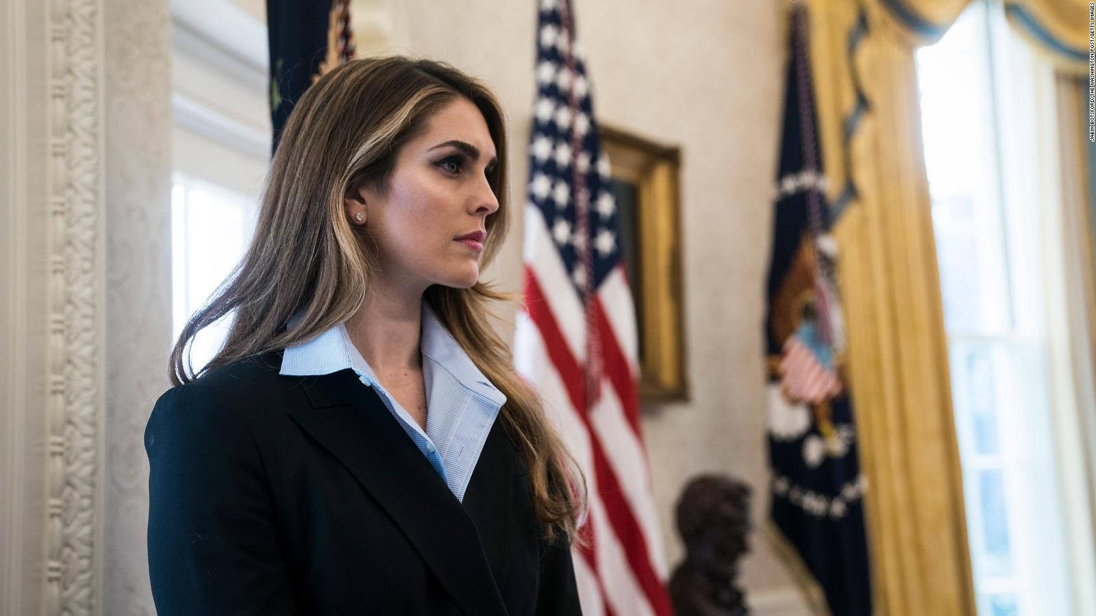 Hope Hicks Top White House Adviser No Longer Works At The White House A Previously Planned 