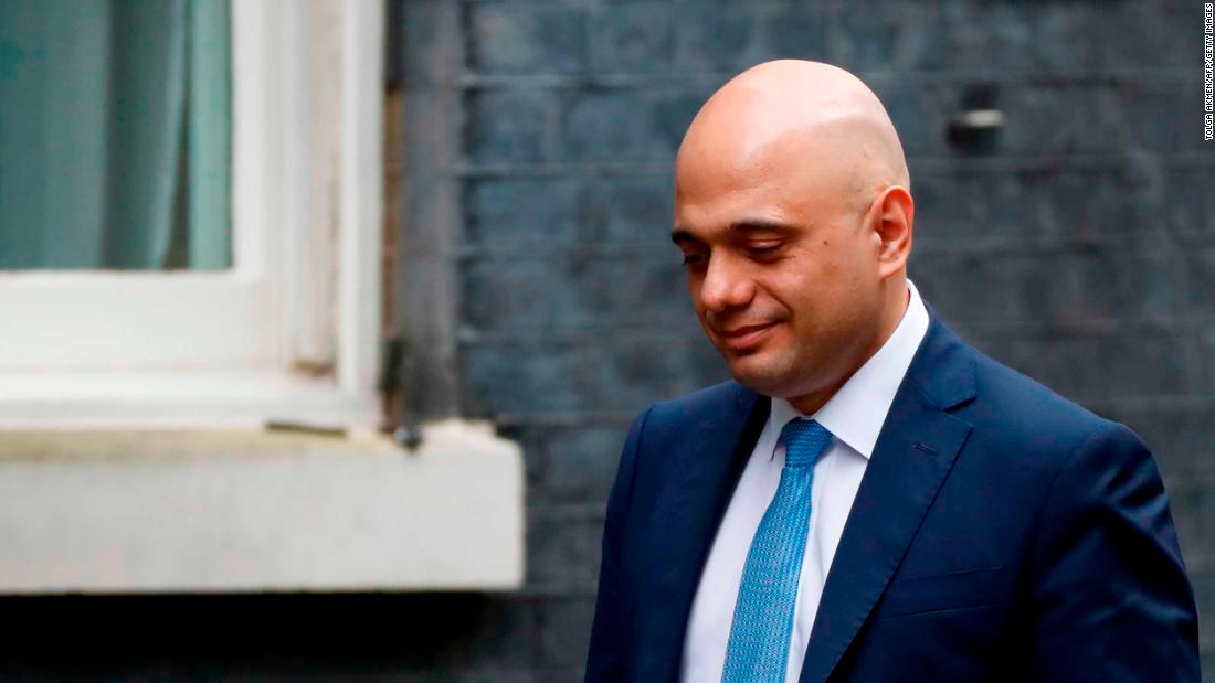 UK Cabinet Reshuffle: Sajid Javid Resigns As UK Treasury Chief Amid Not ...