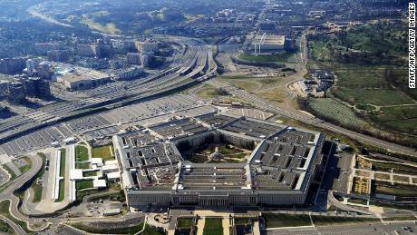 The Pentagon building is seen in Washington, DC, on December 26, 2011.