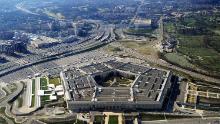 This picture taken 26 December 2011 shows the Pentagon building in Washington, DC.  The Pentagon, which is the headquarters of the United States Department of Defense (DOD), is the world&#39;s largest office building by floor area, with about 6,500,000 sq ft (600,000 m2), of which 3,700,000 sq ft (340,000 m2) are used as offices.  Approximately 23,000 military and civilian employees and about 3,000 non-defense support personnel work in the Pentagon. (Photo credit should read STAFF/AFP via Getty Images)