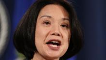 WASHINGTON, DC - DECEMBER 15:  U.S. Attorney Jessie Kong Liu speaks during a news conference at the Department of Justice December 15, 2017 in Washington, DC. Attorney General Jeff Sessions called the question-and-answer session with reporters to highlight his department's fight to reduce violent crime.  (Photo by Chip Somodevilla/Getty Images)