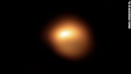 This image shows the red supergiant star Betelgeuse as it was dimming in December 2019.