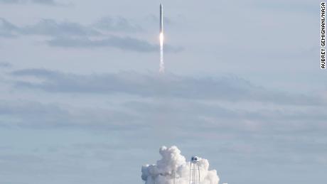 NASA launches spacecraft carrying supplies to the International Space Station