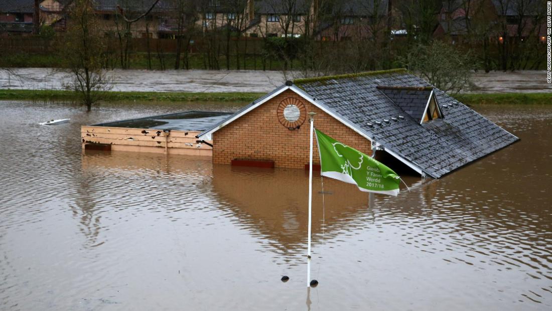 Storm Dennis strikes UK sparking flood warnings and evacuations