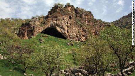 Shanidar cave. 