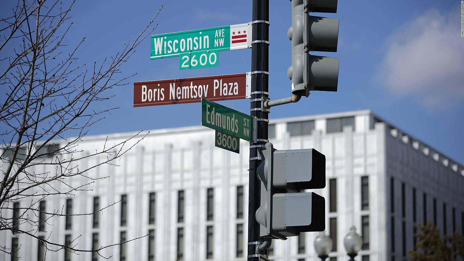 Prague Renames Square In Front Of Russian Embassy After Slain Putin