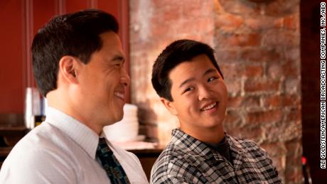Randall Park and Hudson Yang in &#39;Fresh Off the Boat&#39; (ABC/Ali Goldstein)
