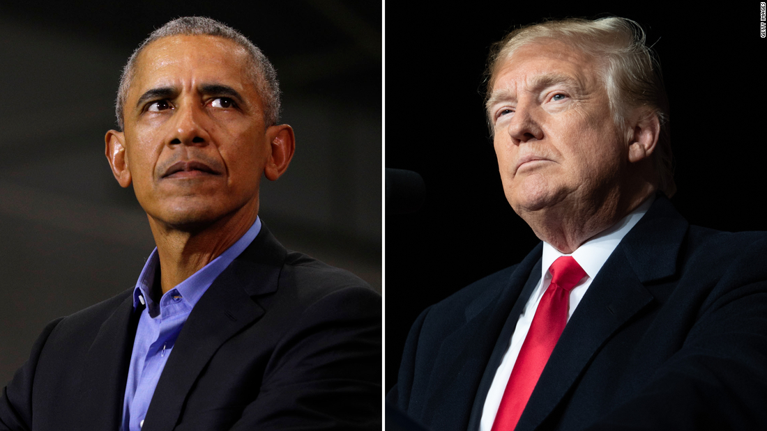 Analysis: Obama and Trump intensify their battle over democracy