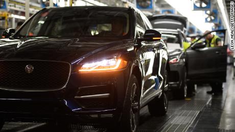 Jaguar Land Rover is flying parts out of China to keep its European factories open