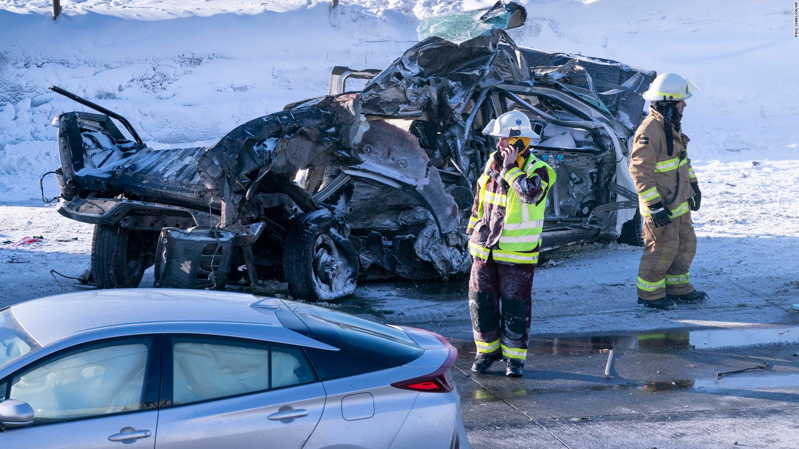 Canada car accident 2 killed in massive pileup involving more than 200