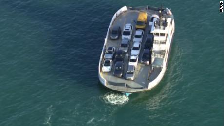 Two women were found dead after a car plunged from a Miami ferry