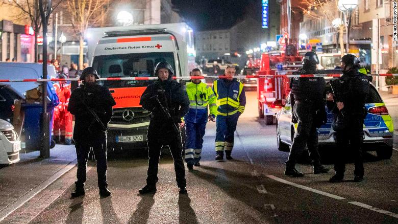 Hanau shooting: 9 killed at two shisha bars in Germany in suspected far ...