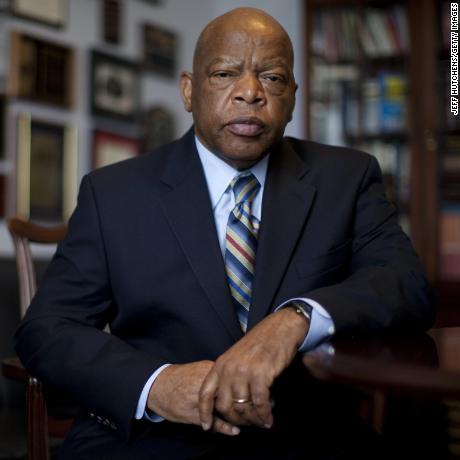 WASHINGTON D.C. - MARCH 17:  Congressman John Lewis (D-GA) is photographed in his offices in the Canon House office building on March 17, 2009 in Washington, D.C.  The former Big Six leader of the civil rights movement was the architect and keynote speaker at the historic March on Washington in 1963.  (Photo by Jeff Hutchens/Getty Images)