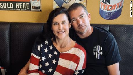 Natalie Reilly and her boyfriend Chris Hoyer, a retired officer, met through a mutual friend. The two are beginning a new life together in California.