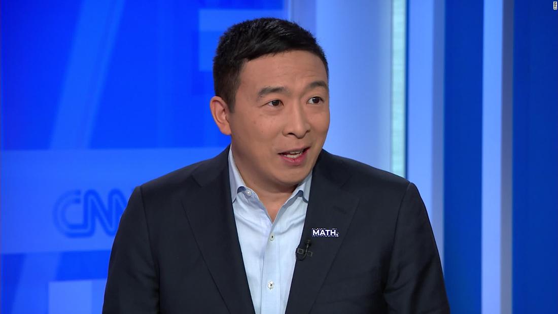 Andrew Yang suggests candidates should 'pull an Andrew Yang' - CNN Video