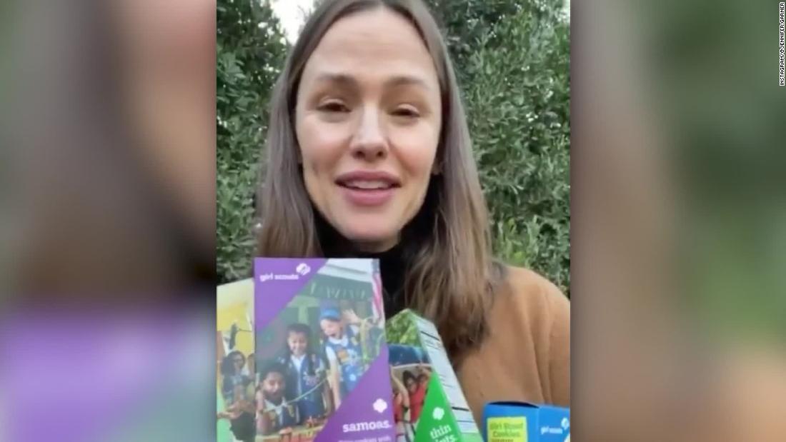 Jennifer Garner Wants To Ship Girl Scout Cookies To You Cnn Video