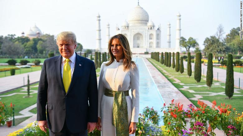 Trumps Cherish An Iconic Moment -- Touring The Taj Mahal - CNNPolitics