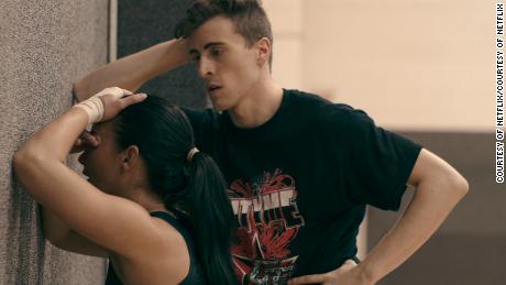 The docuseries follows the Navarro College cheer team in their pursuit of success. 