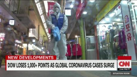 World markets shaken by coronavirus spread