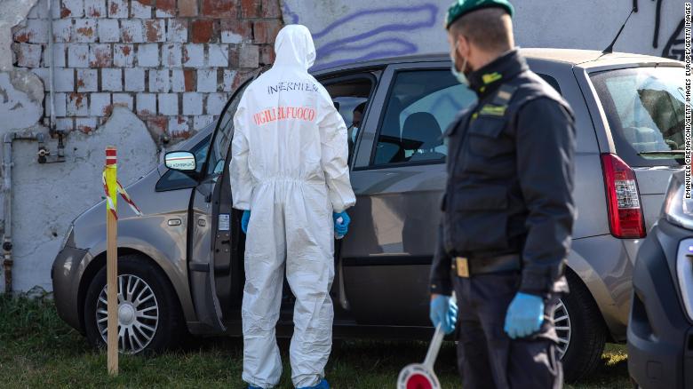 Sweeping closures in Italian towns as coronavirus cases rise