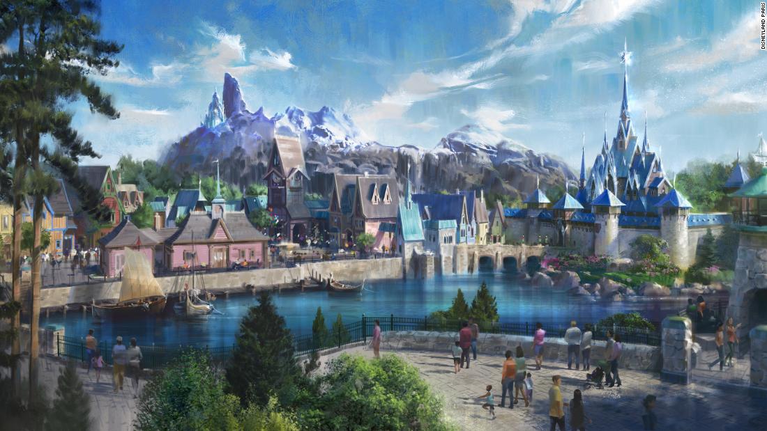 First Look: Frozen land is coming to Disneyland Paris | CNN Travel