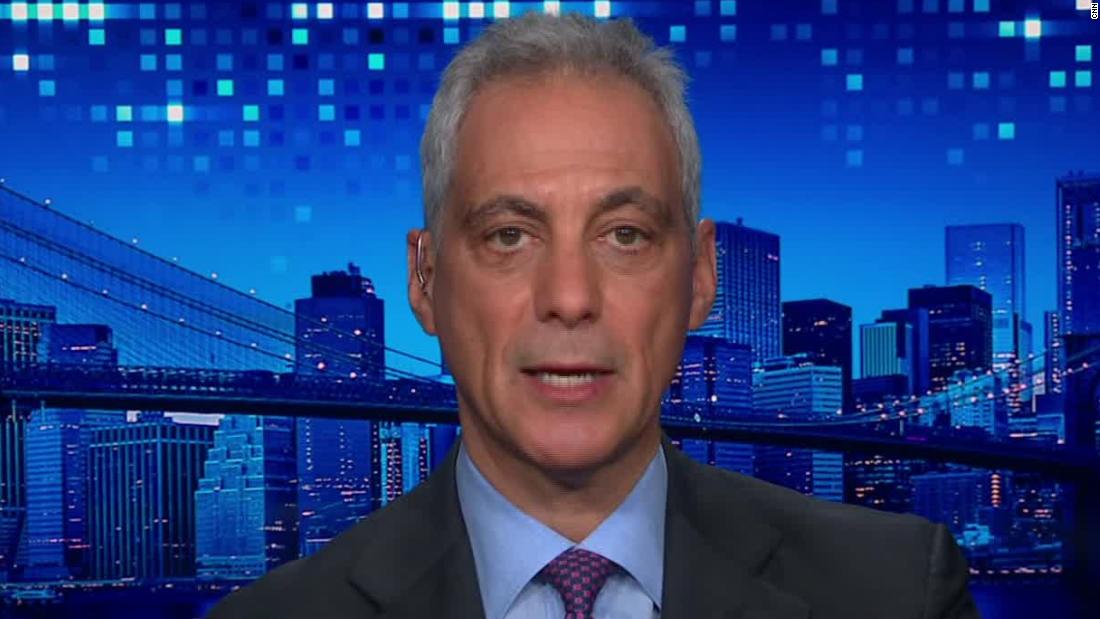 Rahm Emanuel: 'Panic' would be the adjective to describe mood right now ...