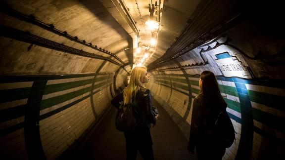 <strong>Subterranean relics:</strong> While London's tube network has 270 stations, at least 50 are currently nonoperational, and many have been closed to the public for years. Click through the gallery to see more of these 