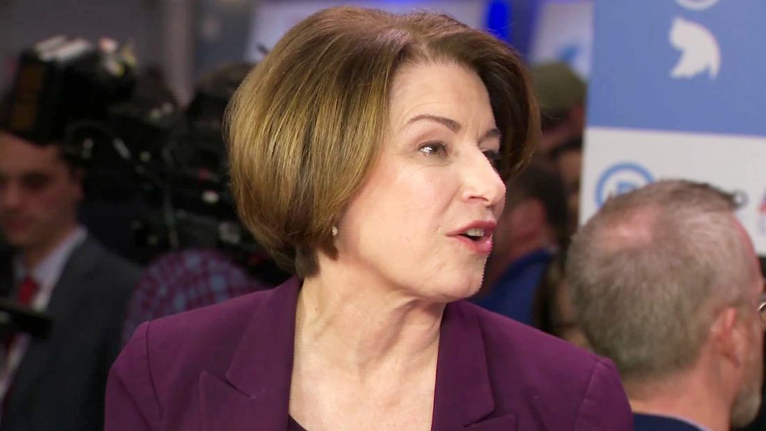 Amy klobuchar stance on deals healthcare