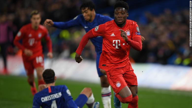 Bayern's Alphonso Davies on his past and being happy