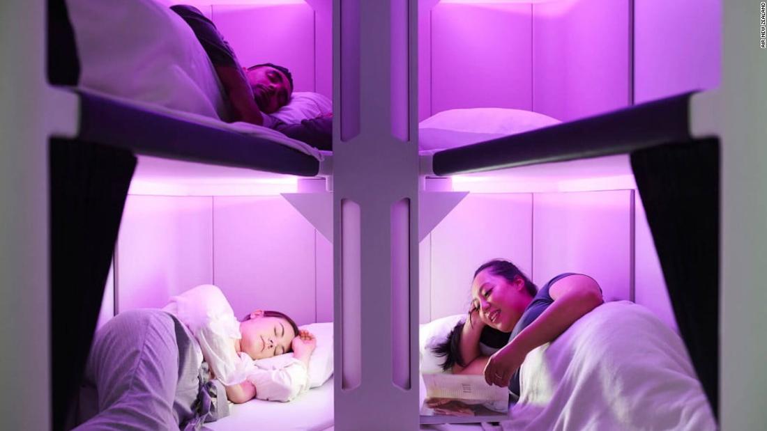 Air New Zealand Economy Class Sleeping Pods A First Look Cnn Travel