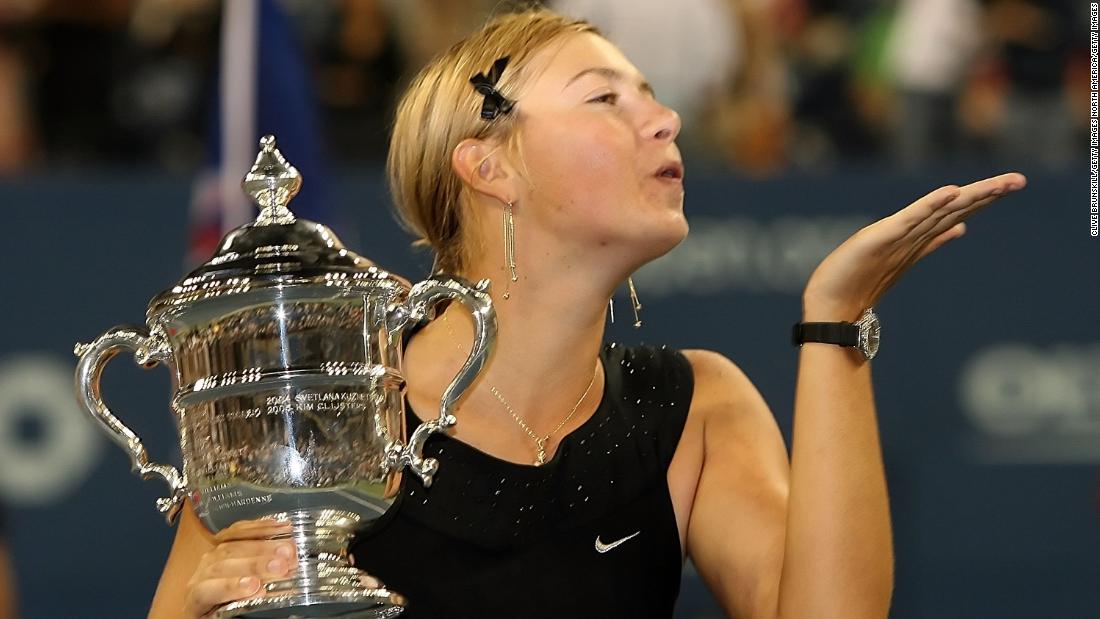 There was more success to come. Having risen to the top of the world rankings, Sharapova secured her second grand slam title with victory over Justine Henin at the US Open in 2006. 