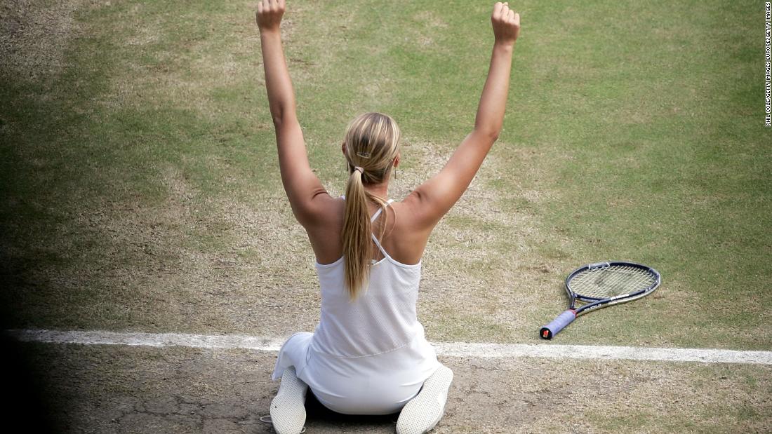She was just 17 years old when she became Wimbledon&#39;s third youngest female champion. 