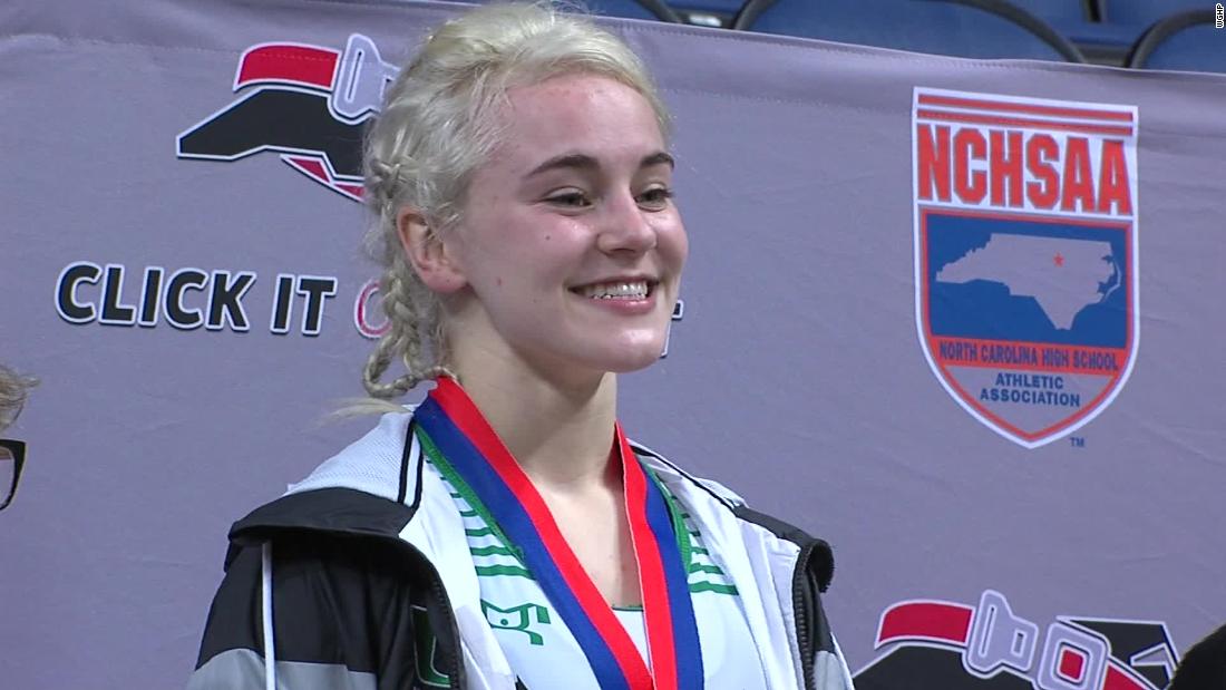 A Teen Girl Beat The Boys To Become The First Female Wrestler To Win Her State Championship Cnn