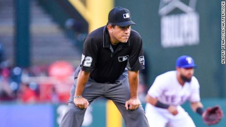 Alfonso Marquez #72 is the first Mexican-born umpire crew chief in MLB.  