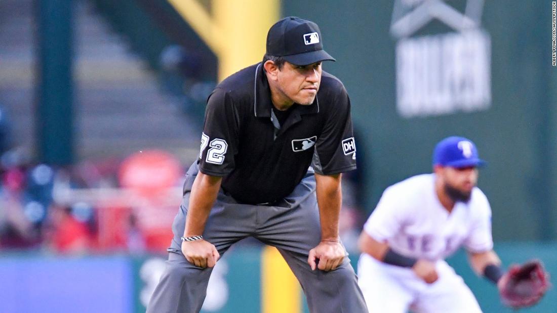 MLB makes history by naming its first black and Latinoborn umpire crew