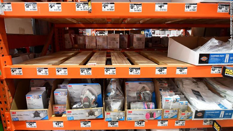 Empty shelves for N95 masks are the standard now in the US as Americans scramble to buy them up. Some Chinese Americans are sending them to their families overseas where supplies are scarce. 