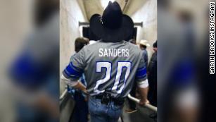 b sanders jersey