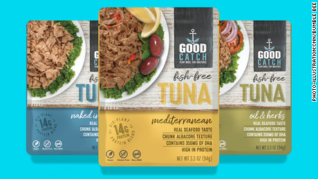 Good Catch makes plant-based tuna out of legumes. 
