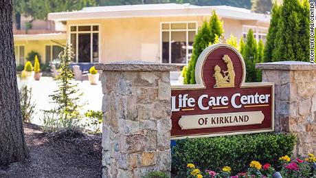 At least six cases of novel coronavirus, including one death, have been linked to image of the Life Care Center in Kirkland, Washington.