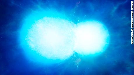 Bizarre, ultra-massive white dwarf star is likely two that merged together, astronomers say