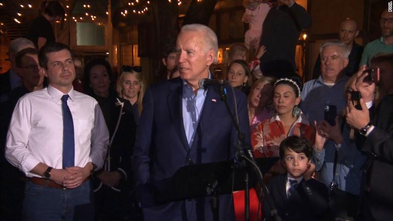 Joe Biden Sees An Earned Media Tsunami After A Night Of Endorsements Cnn 