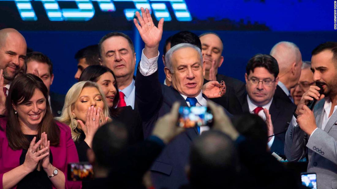 Israel's Netanyahu on course to win most seats, but may be short of