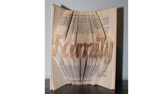 Custom Folded Book Art