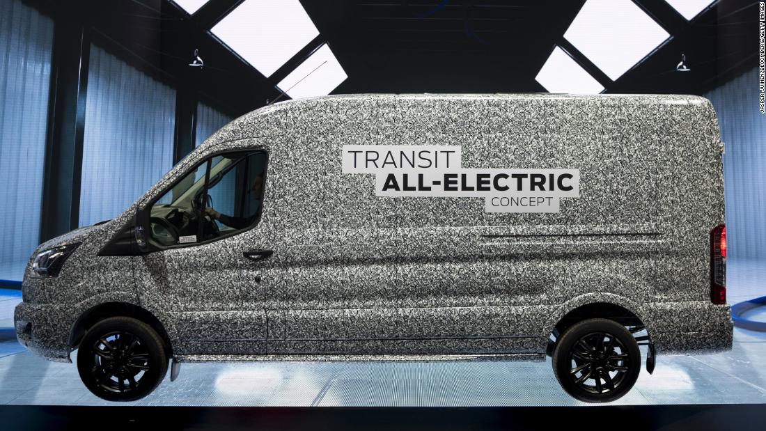 ford transit electric van for sale